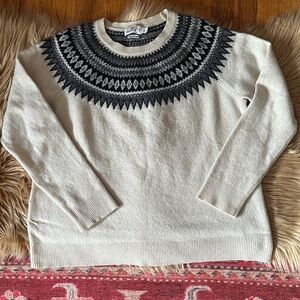 Vineyard Vines Cashmere Blend Fair Isle Sweater SZ XL